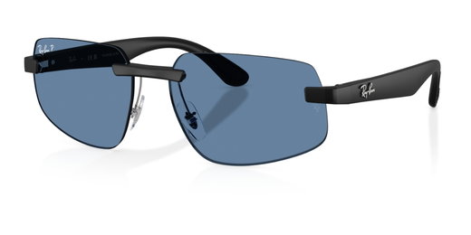 Ray-Ban sunglasses RB4475 (lens colour: Polarised S Blue) black - 1 pair of glasses